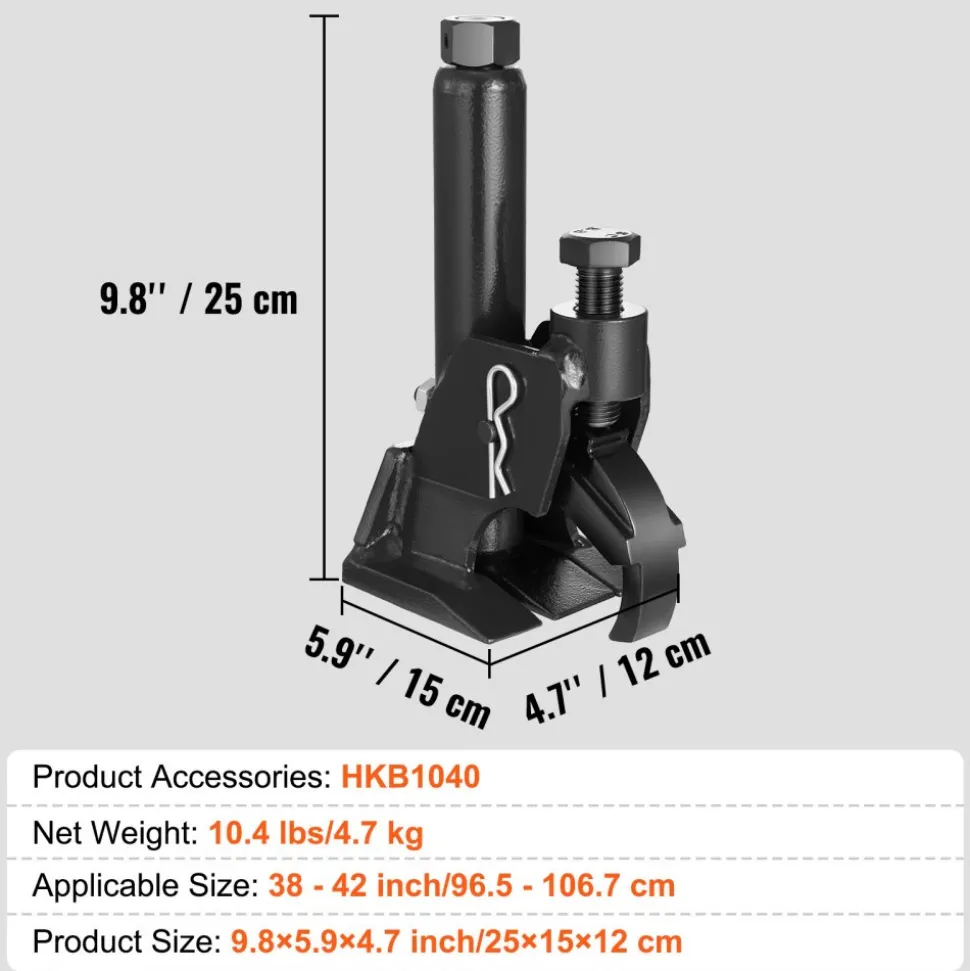 VEVOR Manual Tire Bead Breaker, 38"-42" Tires Changer Tool, Heavy-duty Bead Breaking, Easy-Operated Tire Repair Tool for ATVs/UTVs, Tractors, Trucks, Cars, Heavy Duty Tires
