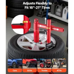 VEVOR Manual Tire Changer Duck Head Kit with Silver Cone, Fit for 16