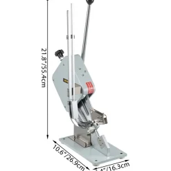 VEVOR Manual U-shape Sausage Clipper Clipping Machine Food Clipping Maker for Sausage Packing Sealing with 1 Box of Buckles 5000pcs