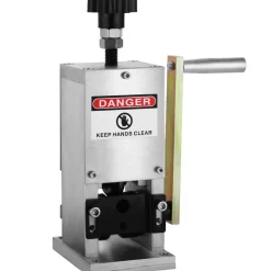 VEVOR Manual Wire Stripping Machine 0.06-0.98 inches, Wire Stripper Machine with Hand Crank Portable, Wire Stripping Tool Aluminum Construction,for Scrap Copper Recycling