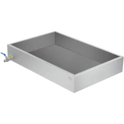 VEVOR Maple Syrup Evaporator Pan, 22.4 Gallon, 325 Cups of 8.8oz Maple Syrup, Flat Evaporator Pan with 1 Valve and 3 Heating Methods, 304 Stainless Steel Maple Syrup Pan for Home, Outdoor