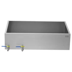 VEVOR Maple Syrup Evaporator Pan, 47 Gallon, 683 Cups of 8.8oz Maple Syrup, Flat Evaporator Pan with Thermometer, 2 Valves and 3 Heating Methods, 304 Stainless Steel Maple Syrup Pan for Home, Outdoor