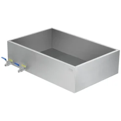 VEVOR Maple Syrup Evaporator Pan, 47 Gallon, 683 Cups of 8.8oz Maple Syrup, Flat Evaporator Pan with Thermometer, 2 Valves and 3 Heating Methods, 304 Stainless Steel Maple Syrup Pan for Home, Outdoor