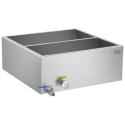 VEVOR Maple Syrup Evaporator Pan, 23.6 Gallon, 343 Cups of 8.8oz Maple Syrup, Flat Evaporator Pan with Thermometer, 1 Valve and 3 Heating Methods, 304 Stainless Steel Maple Syrup Pan for Home, Outdoor