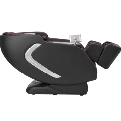 VEVOR Massage Chair, 4D Full Body Zero Gravity Recliner with SL Track, Yoga Stretch, AI Voice Control, Heat, Foot Roller, Retractable Pedal, 36 Airbags, LCD, Armrest Controls, Rolling Base