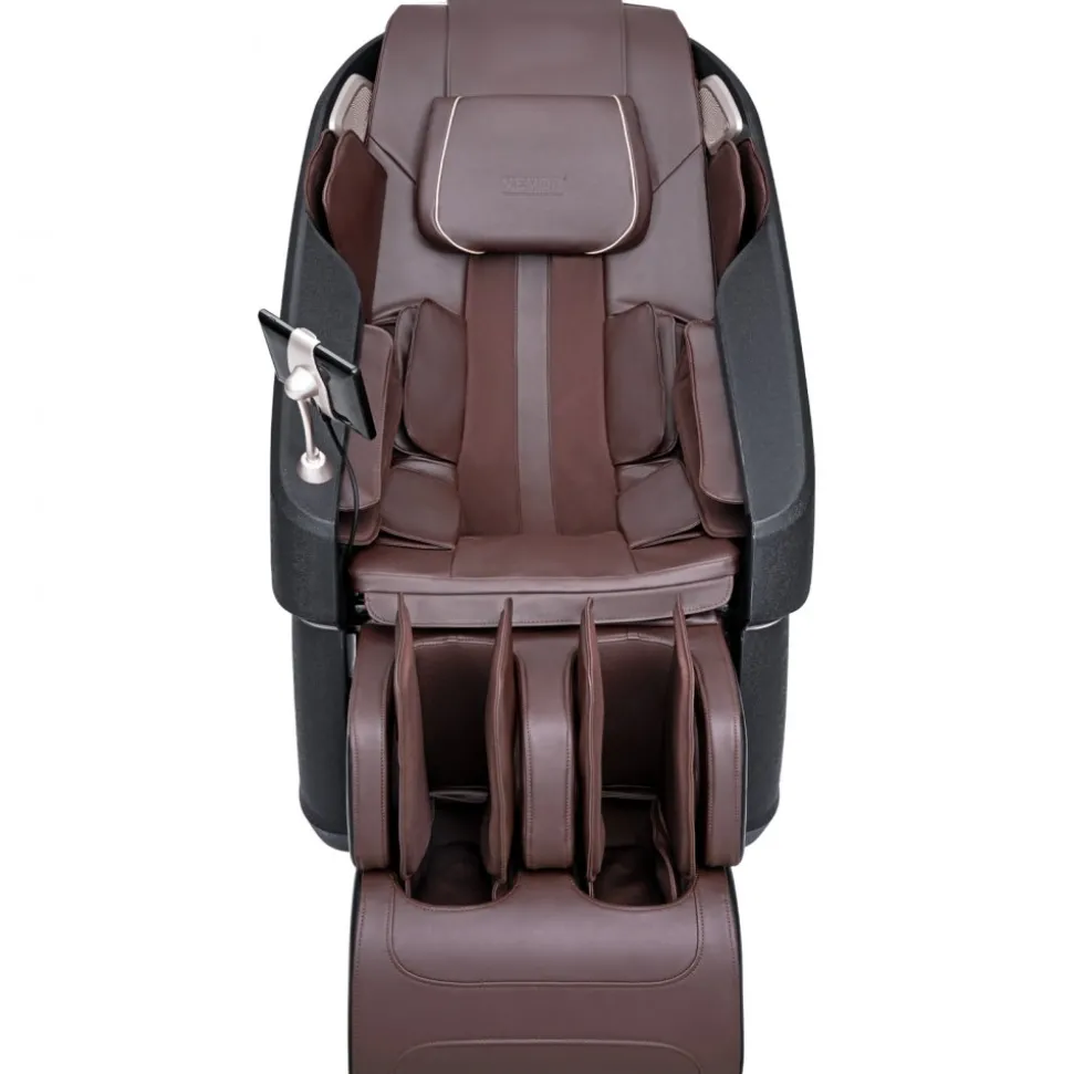 VEVOR Massage Chair with Flexible SL-Track, Full Body Zero Gravity Recliner, 10-18 Auto Modes, 3D Shiatsu, Heating, Bluetooth Speaker, Airbag, Foot Roller, and Touch Screen
