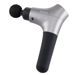 VEVOR Massage Gun Deep Tissue, Percussion Muscle Massage Gun for Athletes - with 6 Speed Levels & 4 Massage Heads, 12V 2500mAh Batteries, Handheld Mini Massage Gun for Pain Relief, Muscle Relaxation