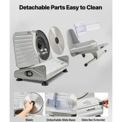 VEVOR Meat Slicer, 8.6