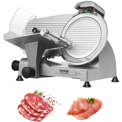 VEVOR Meat Slicer, 340W Electric Deli Food Slicer with 10
