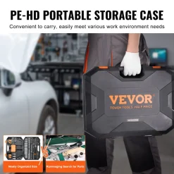 VEVOR Mechanics Tool Set and Socket Set, 1/4