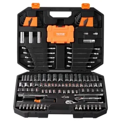 VEVOR Mechanics Tool Set and Socket Set, 1/4