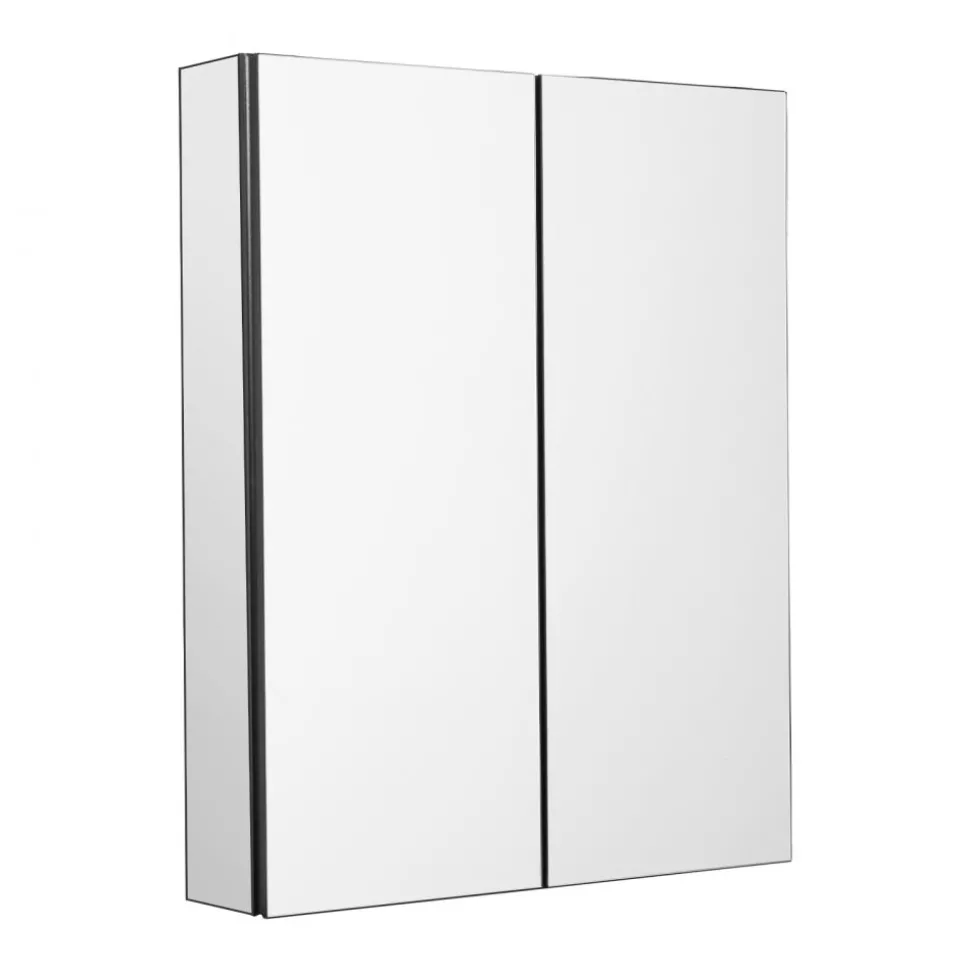 VEVOR Medicine Cabinet, 26 x 30 inch, Medicine Cabinet for Bathroom with Mirror, Aluminum Frame Bathroom Wall Cabinet, 2-layer Adjustable Shelves, Recessed & Wall-mounted Installation