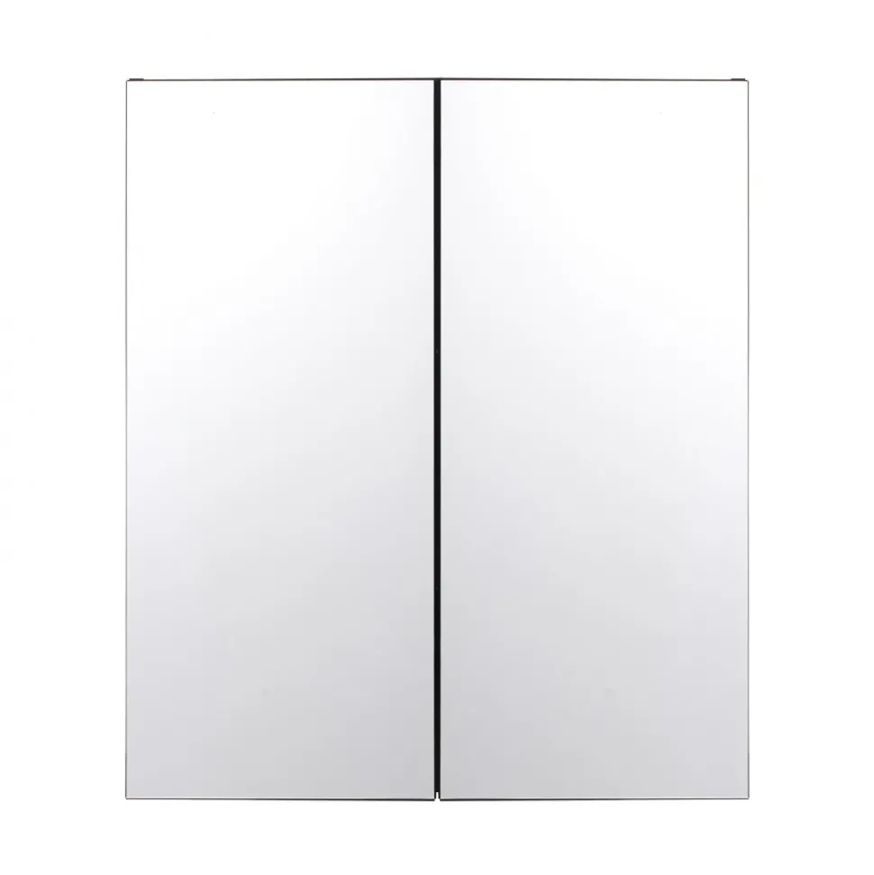 VEVOR Medicine Cabinet, 26 x 30 inch, Medicine Cabinet for Bathroom with Mirror, Aluminum Frame Bathroom Wall Cabinet, 2-layer Adjustable Shelves, Recessed & Wall-mounted Installation