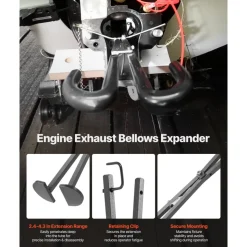 VEVOR Mercruiser Alignment Tool & Gimbal Bearing Puller Set, Compatible with Mercruisers, OMC, Volvo Cobra Bell Housings, Engine Alignment Bearing Puller Seal Bellow Expander Tools Puller Installer