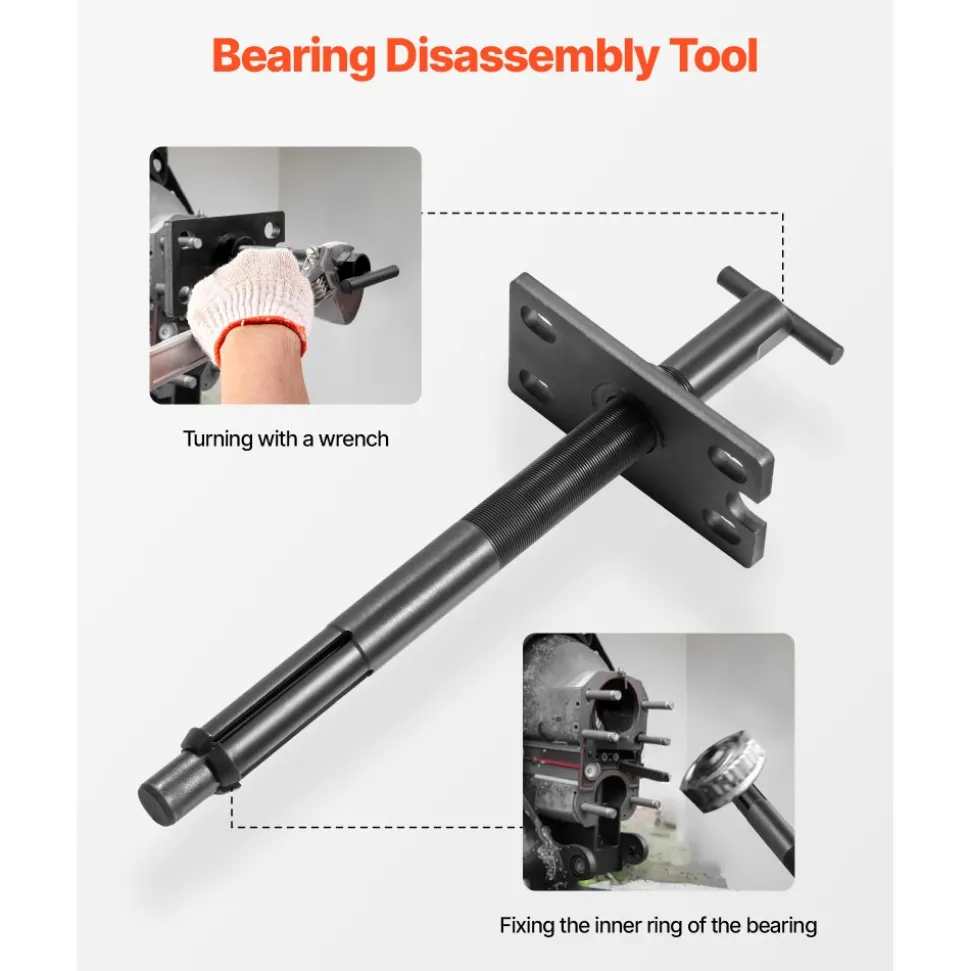 VEVOR Mercruiser Alignment Tool & Gimbal Bearing Puller Set, Compatible with Mercruisers, OMC, Volvo Cobra Bell Housings, Engine Alignment Tool, Bearing Puller Seal Bellow Expander Tools Easy-to-Use