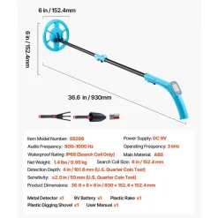 VEVOR Metal Detector, 4