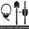 VEVOR Metal Detector Waterproof Disc Metal detectors Underwater Underground high Accuracy LCD Display Metal Detector for Adults and Children Headphone Automatic Detector (Yellow 3010)