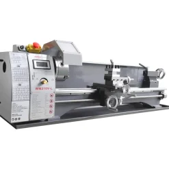 VEVOR Metal Lathe Machine, 211 mm x 750 mm, Precision Benchtop Power Metal Lathe, 0-2500 RPM Continuously Variable Speed, 750W Brushless Motor Metal Gears, with Tool Box for Processing Precision Parts