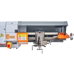 VEVOR Metal Lathe Machine, 7.87'' x 13.78'', Precision Benchtop Power Metal Lathe,, 50-2500 RPM Continuously Variable Speed, 600W Brush Motor Metal Gears, with Tool Box for Processing Precision Parts