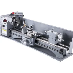 VEVOR Metal Lathe, 210x720 Mini Lathe Machine, 2500 RPM Variable Speed Change, 750W Precision Mini Lathe, Metal Working Lathe with Brushless Motor, Milling Machine for Various Metal Turning