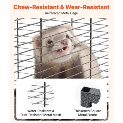 VEVOR Metal Small Animal Cage 44.5