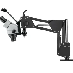 VEVOR Micro Inlaid Mirror Multi-Directional Microscope with Spring Bracket Multi-Directional Micro-Setting Microscope Microscope Gem Diamond Setting Machine with Stand Jewelry Tools 7X-45X
