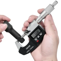 VEVOR Micrometer Set, Digital Outside Micrometer 0-1 inch Measuring Range, 0.00005