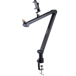 VEVOR Microphone Boom Arm with Desk Mount, 360° Rotatable, Adjustable Mic Stand with 3/8