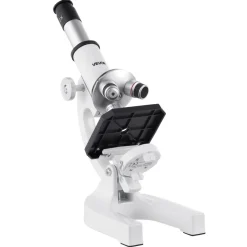 VEVOR Microscope for Kids Adults, 40X-2000X Professional Compound Microscope Mobile Phone Adapter with LED Light, for Laboratory, School, Home, Education