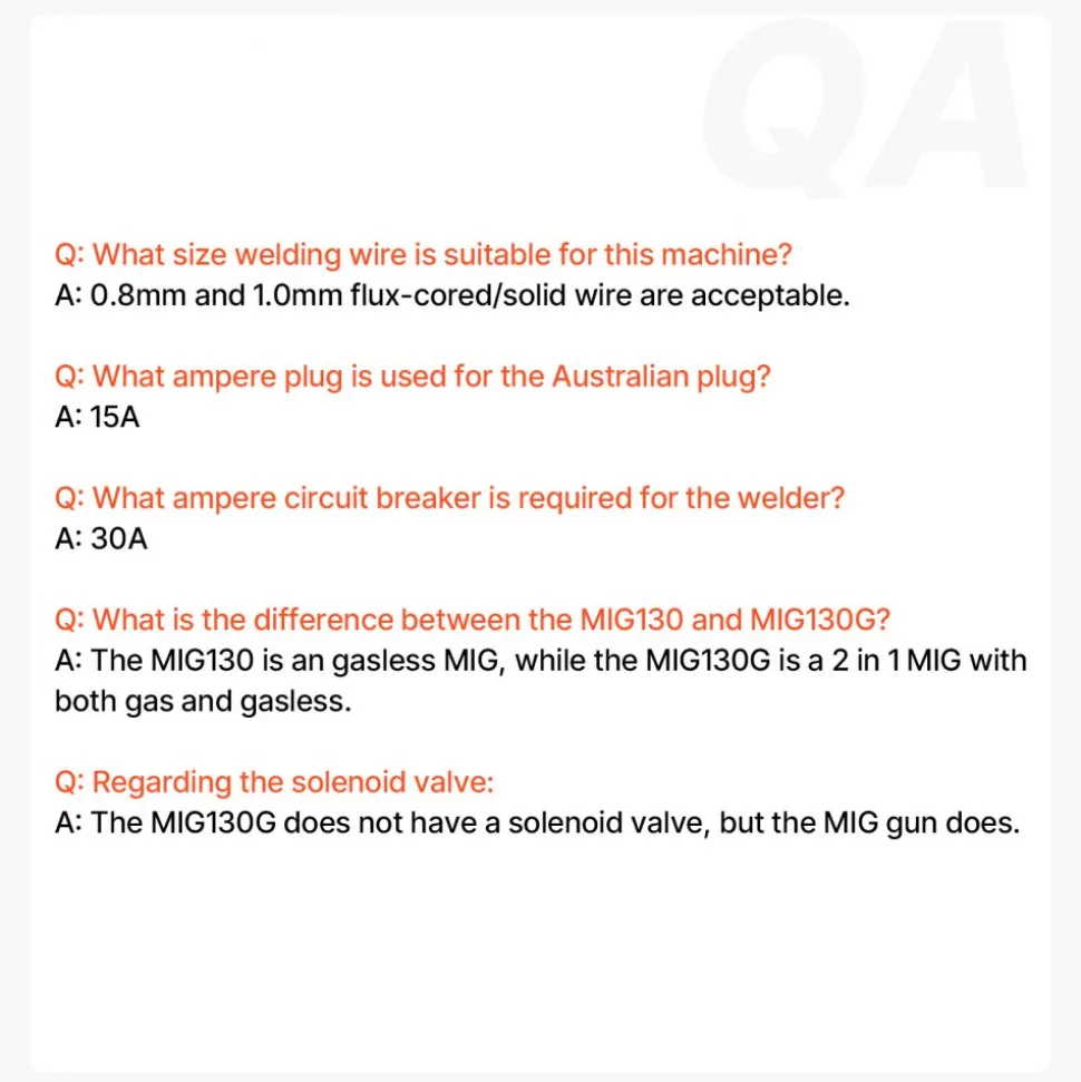 VEVOR MIG Welder, 130Amp Synergic Mig Welding Machine, 110V Gasless Flux Core Welder Machine, Portable Mig Welder with IGBT Inverter Technology and Digital Display Screen