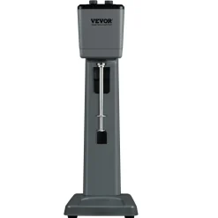 VEVOR Milkshake Machine, 375W Milkshake Maker Mixer, Single Head Drink Mixer Blender Machine, 3-Speed Milkshake Blender with 820ml Stainless Steel Cup for Commercial