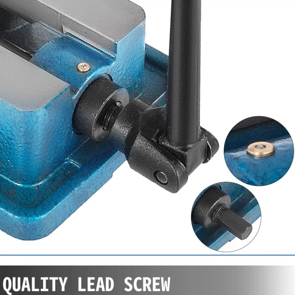 VEVOR Milling Vise 4 Inch,Bench Clamp Vise High Precision Clamping,Mill Vise Ductile Iron Material with 360 Degree Swiveling Base