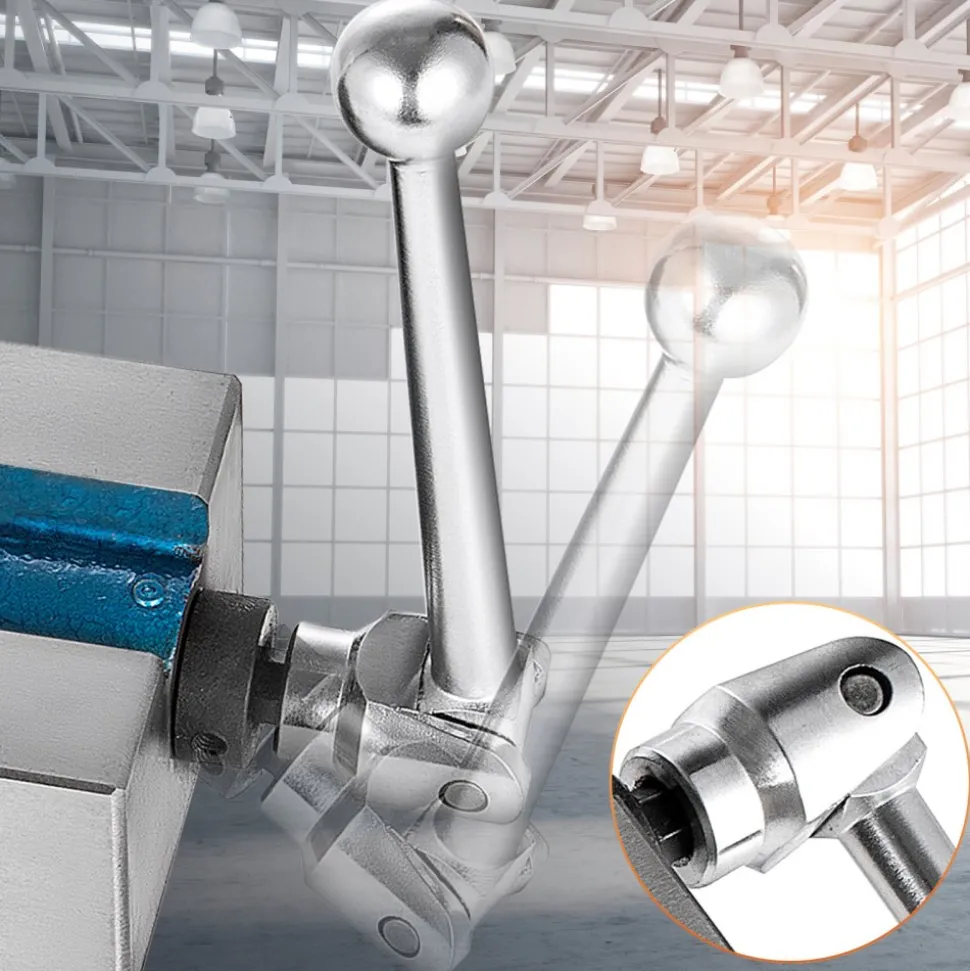VEVOR Milling Vise 4"/100mm,Bench Clamp Vise Nodular Cast Iron Material,Clamping Vise Clamping Force 19KN Max, Milling Machine Vise