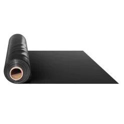 VEVOR 10 Mil Plastic Sheeting Heavy Duty 20' x 100', Thick Plastic Sheeting Roll, Plastic Drop Cloth Painters Tarp, Polyethylene Covering for Crawl Space Vapor Barrier, Multi-Purpose, Black