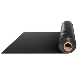 VEVOR 10 Mil Plastic Sheeting Heavy Duty 20' x 100', Thick Plastic Sheeting Roll, Plastic Drop Cloth Painters Tarp, Polyethylene Covering for Crawl Space Vapor Barrier, Multi-Purpose, Black