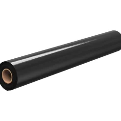 VEVOR 4 Mil Plastic Sheeting 6' x 100' Black Heavy Duty Polyethylene Roll, Thick Plastic Roll for Garden, Drop Cloth Painters Tarp, Polyethylene Covering for Crawl Space Vapor Barrier, Weed Control