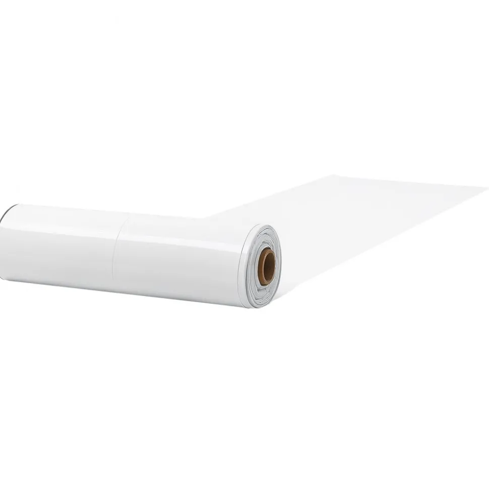 VEVOR 12 Mil Plastic Sheeting 10' x 100' Heavy Duty Thick Polyethylene Roll, Plastic Drop Cloth Painters Tarp, Polyethylene Covering for Crawl Space Vapor Barrier, Weed Control, Garden, Black & White