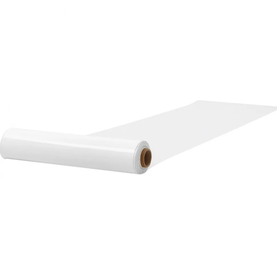 VEVOR 12 Mil Plastic Sheeting 10' x 50' Heavy Duty Thick Polyethylene Roll, Plastic Drop Cloth Painters Tarp, Polyethylene Covering for Crawl Space Vapor Barrier, Weed Control, Garden, Black & White