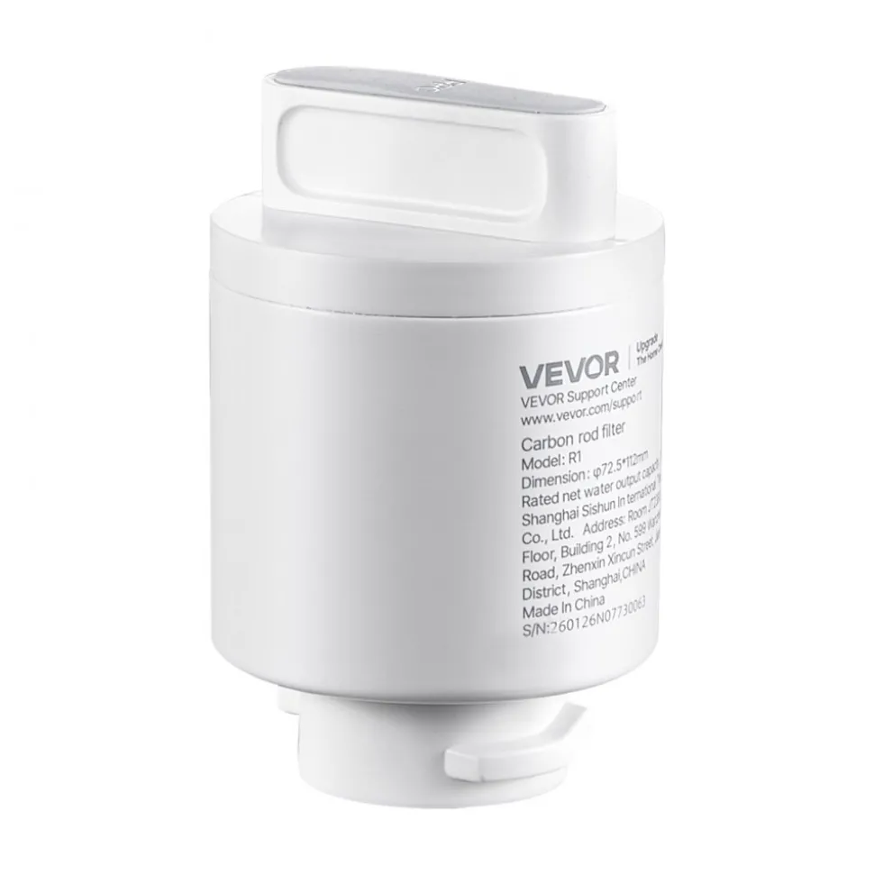 VEVOR Mineralization Filter Replacement – Remineralization Alkaline Water Filter for Reverse Osmosis System, Balances pH & Restores Minerals, Compatible with X811B Ice Maker Water Dispenser