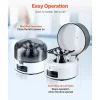 VEVOR Mini Centrifuge Machine, 3013xg RCF Electric Laboratory Centrifuge Machine with 2-in-1 Rotor for 0.2/1.5/2ml Tube Capacity, Fixed Speed 7000r/min, Low Noise, Widely Used in Various Experiments