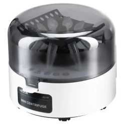 VEVOR Mini Centrifuge Machine, 3013xg RCF Electric Laboratory Centrifuge Machine with 2-in-1 Rotor for 0.2/1.5/2ml Tube Capacity, Fixed Speed 7000r/min, Low Noise, Widely Used in Various Experiments