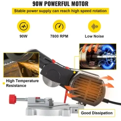 VEVOR Mini Miter Cut-off Chop Saw, Two 2-5/16