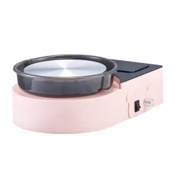 VEVOR Mini Pottery Wheel, 6 inch Turntable, Forward and Reverse Rotation, Adjustable Speed, Electric Clay Wheel for Kids and Adults, with Clay Shaping Tools, for Home DIY, Pottery Classes, Pink