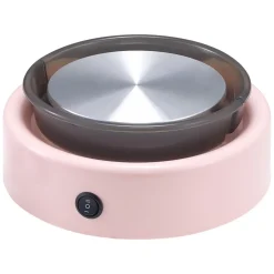 VEVOR Mini Pottery Wheel, 6 inch Turntable, Forward and Reverse Rotation, Adjustable Speed, Electric Clay Wheel for Kids and Beginners, with Shaping Tools, for Home DIY, Pottery Classes, Pink