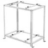 VEVOR Mini Split Ground Stand, Anti-Vibration Mini Split Stand for 9000-18000 BTU Ductless Air Conditioner Heat Pump, Heavy Duty AC Base Bracket Floor Mount w/ 551LBS Max. Load,Dual Levels