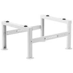 VEVOR Mini Split Ground Stand, Adjustable Anti-Vibration Mini Split Stand for 9000-24000 BTU Ductless Air Conditioner Heat Pump, Heavy Duty AC Base Bracket Floor Mount w/ 551LBS Max. Load Capacity