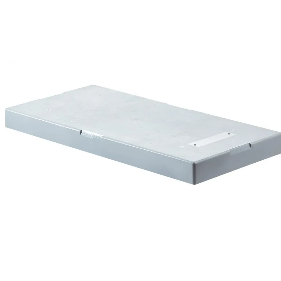 VEVOR Mini Split Pad, for 9000-36000BTU Ductless Air Conditioner Heat Pump Systems, 38 x 18 x 3 inch Plastic Outdoor Condenser Equipment Anti-Vibration Pads for Heat Pump System, Max Load 400 lbs
