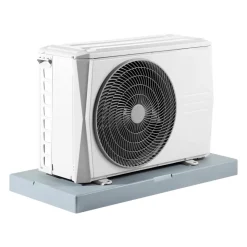 VEVOR Mini Split Pad, for 9000-36000BTU Ductless Air Conditioner Heat Pump Systems, 38 x 18 x 3 inch Plastic Outdoor Condenser Equipment Anti-Vibration Pads for Heat Pump System, Max Load 400 lbs