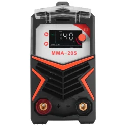 VEVOR MMA Welder, 205A 2-in-1 MMA Lift TIG Stick Welding Machine, 110/220V Dual Voltage IGBT Inverter Welder Machine with Digital Display, Hot Start Arc Force Anti-Stick (Lift Torch Not Included)