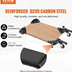 VEVOR Mobile Base, 400 lbs Weight Capacity, Adjustable from 9.5